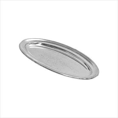 Silberplatte oval 42_28cm_seite